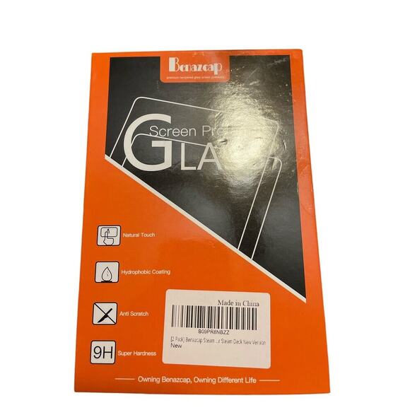 2 Pack Steam Deck Screen Protector 7 Inch 2021 Release 9H Tempered Glass Film - Picture 1 of 2